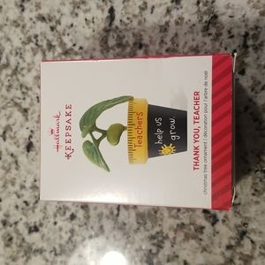 Hallmark Teacher Ornament 2014